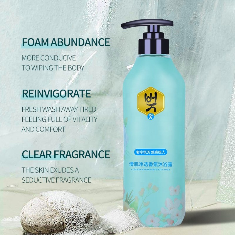 OEM Factory Wholesales Sample 500ML Rose Cheap Rated Sexiest Body Whitening Shower Thai Time Bath And Shower Gel For Women