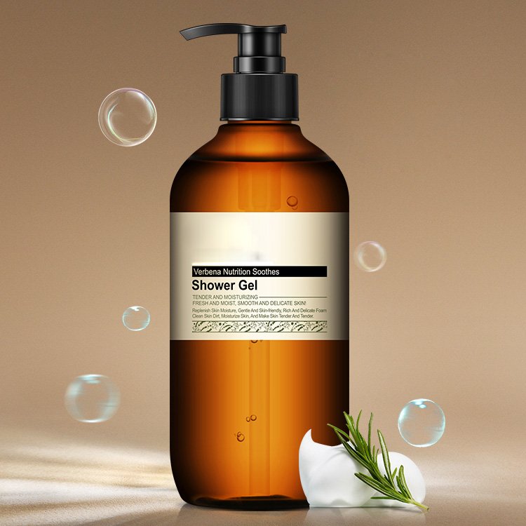 Private label OEM skin tender smoothing refreshing body wash skin care shower gel