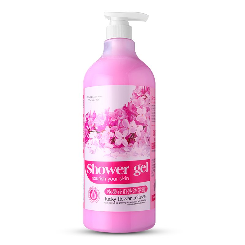 1380ml Sunflower Whitening and Moisturizing Body Soap Gesang Flower Orchid Moisturizing Body Soap Adults Shower Gel Female