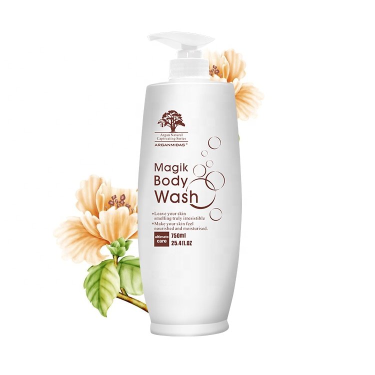 Wholesale Natural Lightening Body Wash 3 In 1 Moisturizing Shower Gel For Dry Skin