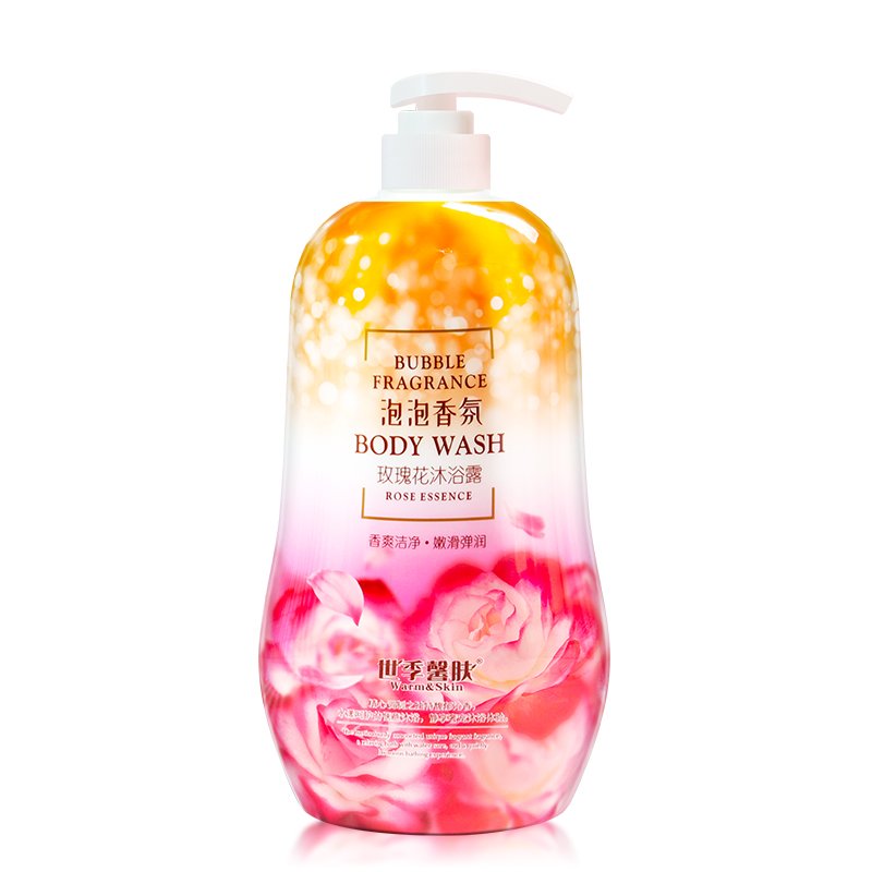 Bubble Fragrance Perfume Shower Gel Plant Essence Lavender Rose Wholesale 1080 Ml Adults Female Shower Gel Body Wash