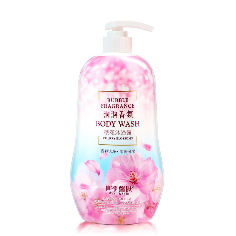 Bubble Fragrance Perfume Shower Gel Plant Essence Lavender Rose Wholesale 1080 Ml Adults Female Shower Gel Body Wash