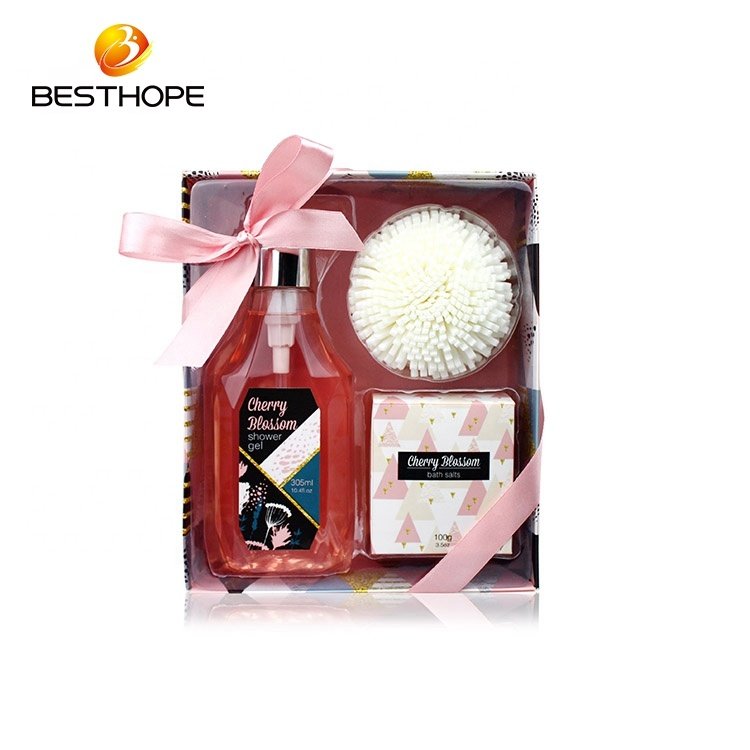 Luxury organic private label shower gel fizzy bath bombs natural body skin care bath gift set for Women
