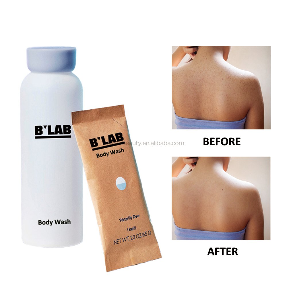 New Arrivals Body Wash Powder Private Label Natural Moisturizing Refreshing Based Powder To Gel Body Wash Powder Shower Gel
