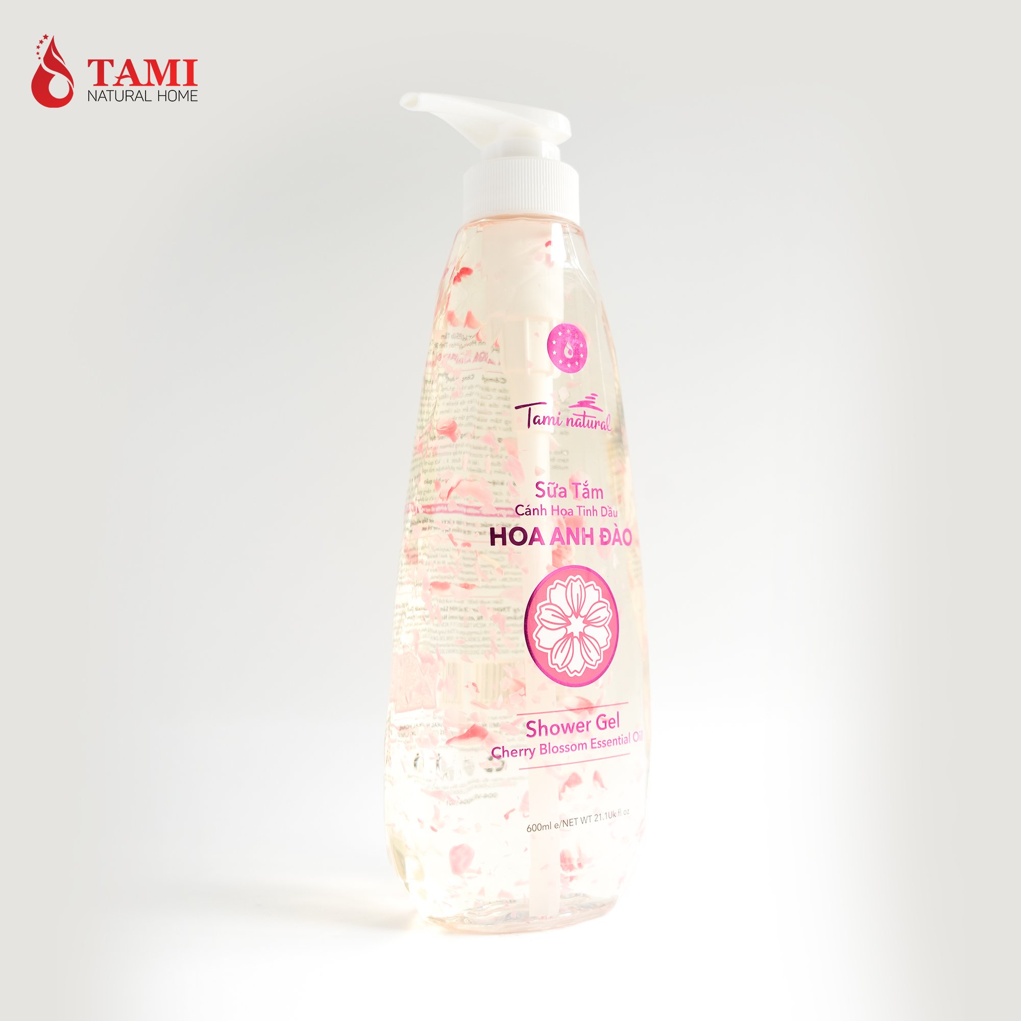 Suitable Price Daily Usage Refreshing Skin Cherry Blossom Essential Oil Shower Gel Wholesale From Vietnam