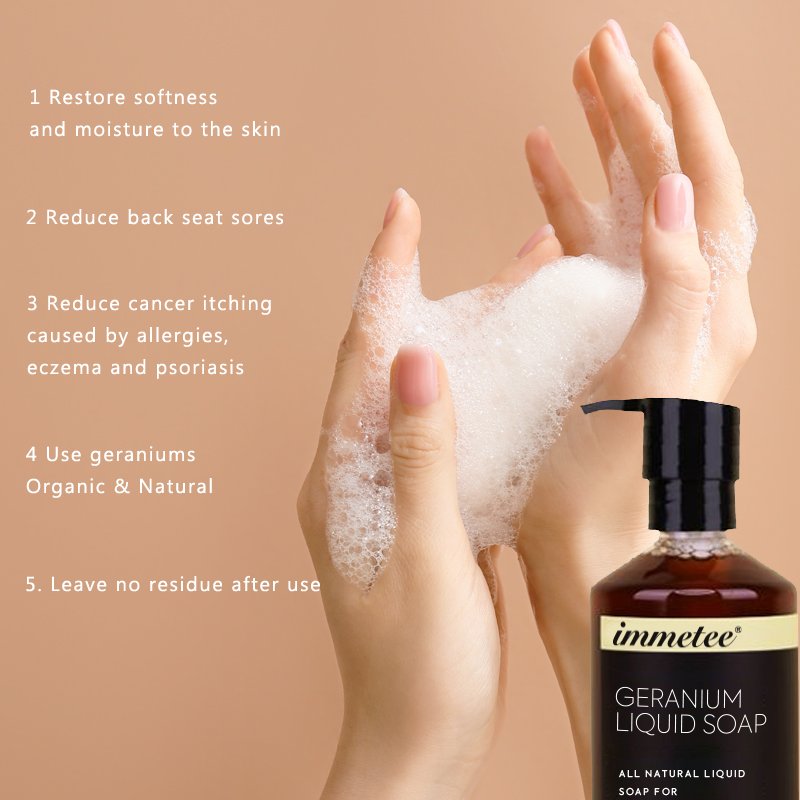 OEM/ODM Liquid Soap Natural Organic Body Wash Shower Gel Refreshing & Moisturizing Daily Body Cleanser Liquid Soap