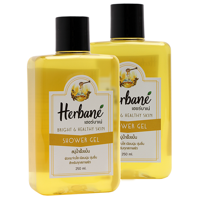 Herbane Authentic Herbal Honey & Turmeric Shower Gel 250 ML Liquid Form Natural Ingredients for Radiant and Healthy Skin