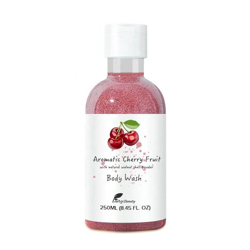 make your own brand lavender rose lemon kiwi fruit scrub exfoliating whitening shower gel