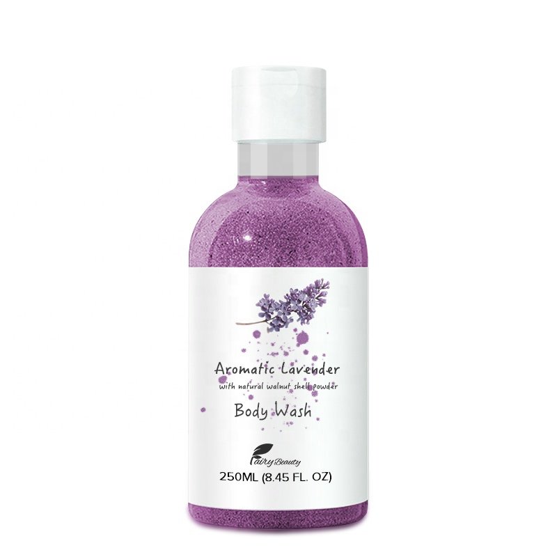 make your own brand lavender rose lemon kiwi fruit scrub exfoliating whitening shower gel