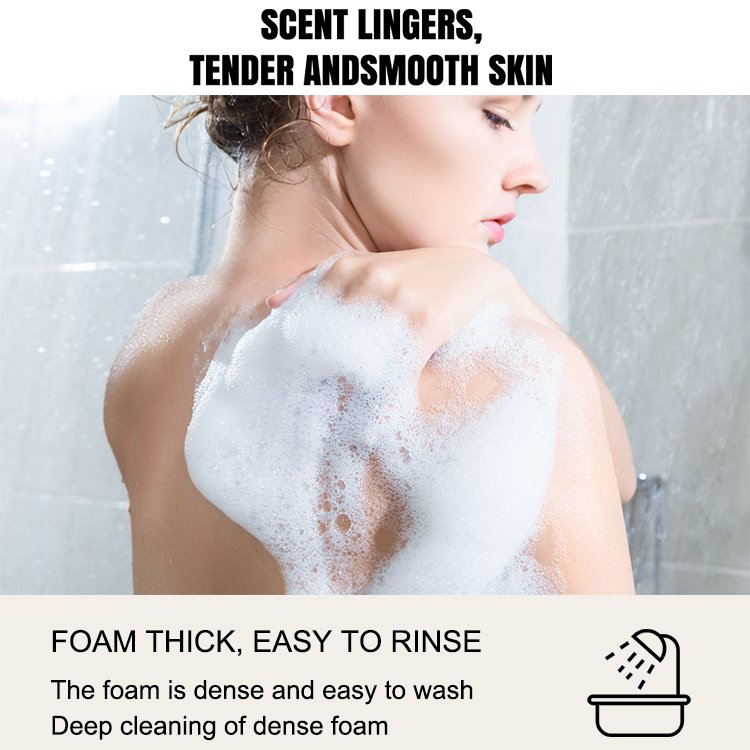 OEM Fragrance Private Label Whitening Organic whitening body wash Shower Gel