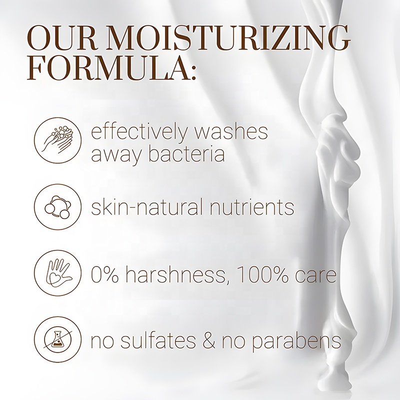 KORMESIC Honey Peach Nicotinamide Fragrance Adults Female Whitening Hydrating Moisturizing Body Skin Care Shower Gel Bath Gel