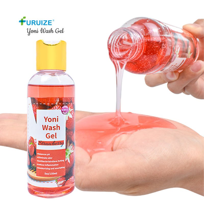 100% Natural Herbs 150ml Gel Vaginal Cleaning Custom Packing Yoni Gel Wash Feminine Hygiene Private Logo Wash gel