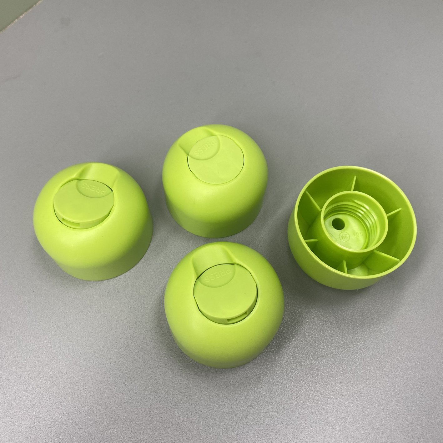 Hot Sale 24mm matte Disc Cap 24/410 Double Layers Disc Top Cap For Shampoo and shower gel Bottles