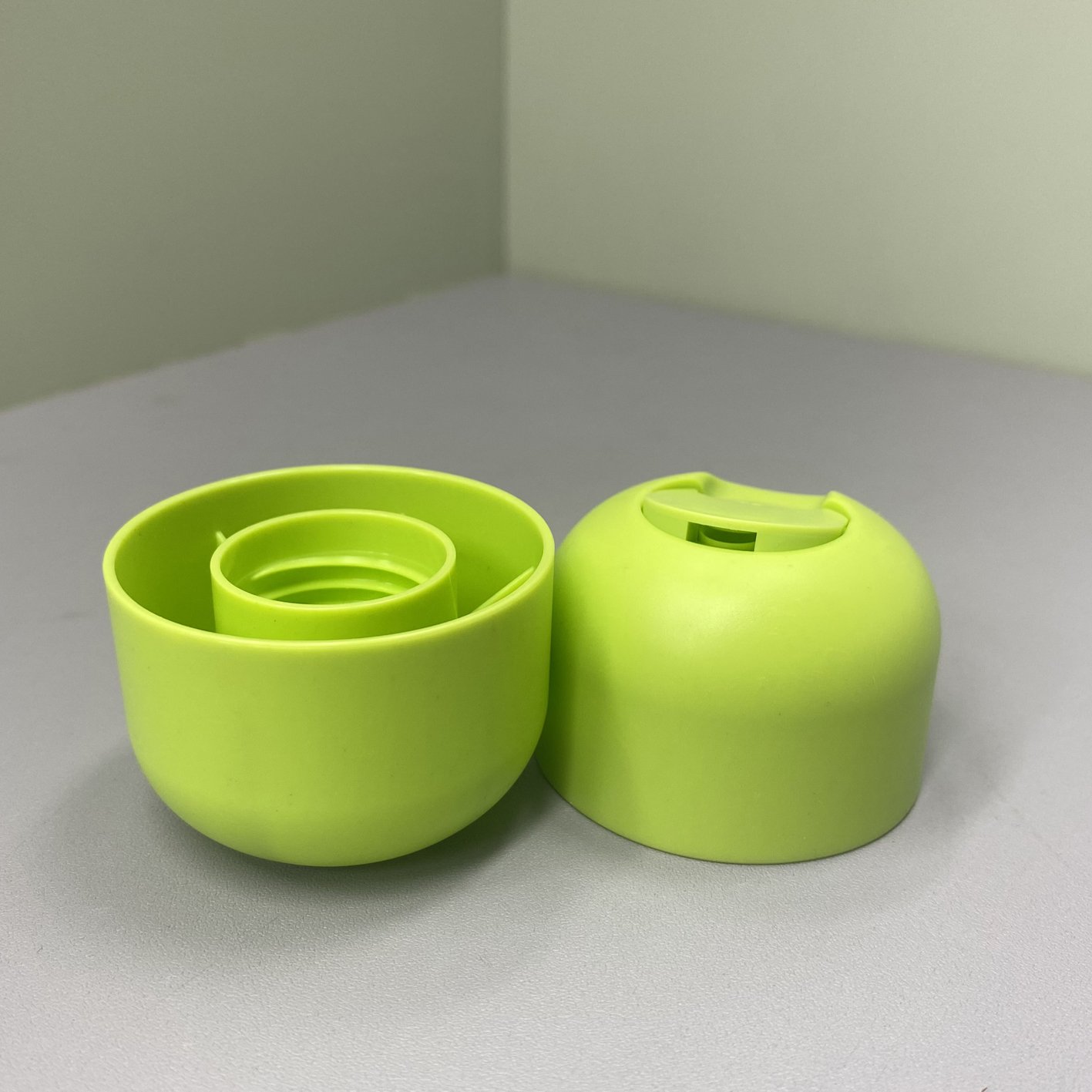 Hot Sale 24mm matte Disc Cap 24/410 Double Layers Disc Top Cap For Shampoo and shower gel Bottles