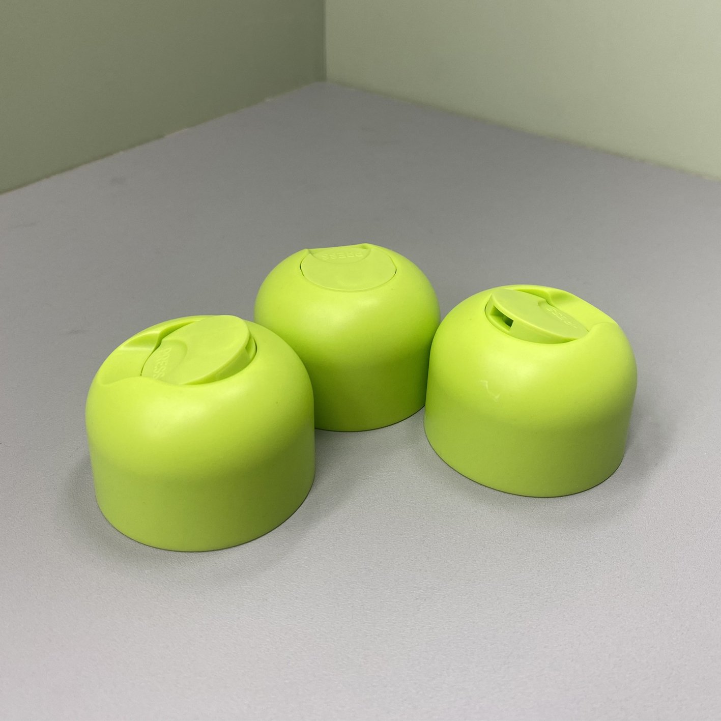 Hot Sale 24mm matte Disc Cap 24/410 Double Layers Disc Top Cap For Shampoo and shower gel Bottles