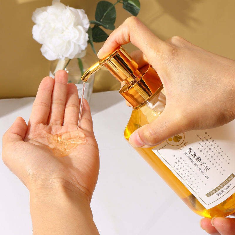 Wholesale customization 0 Silicone Oil Anti-Dandruff Oil Control Moisturizing Hyaluronic Acids Shower Gel
