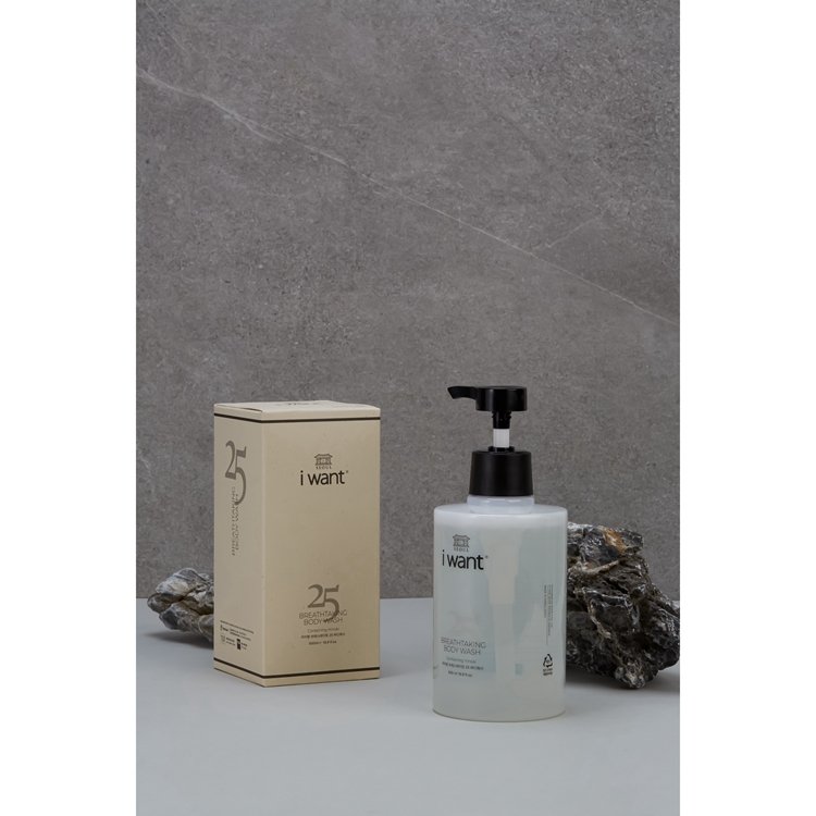 Moisturising Body Wash 500ml Natural Ingredient Base Beauty Product Gently Detoxifying Daily Use Body Wash