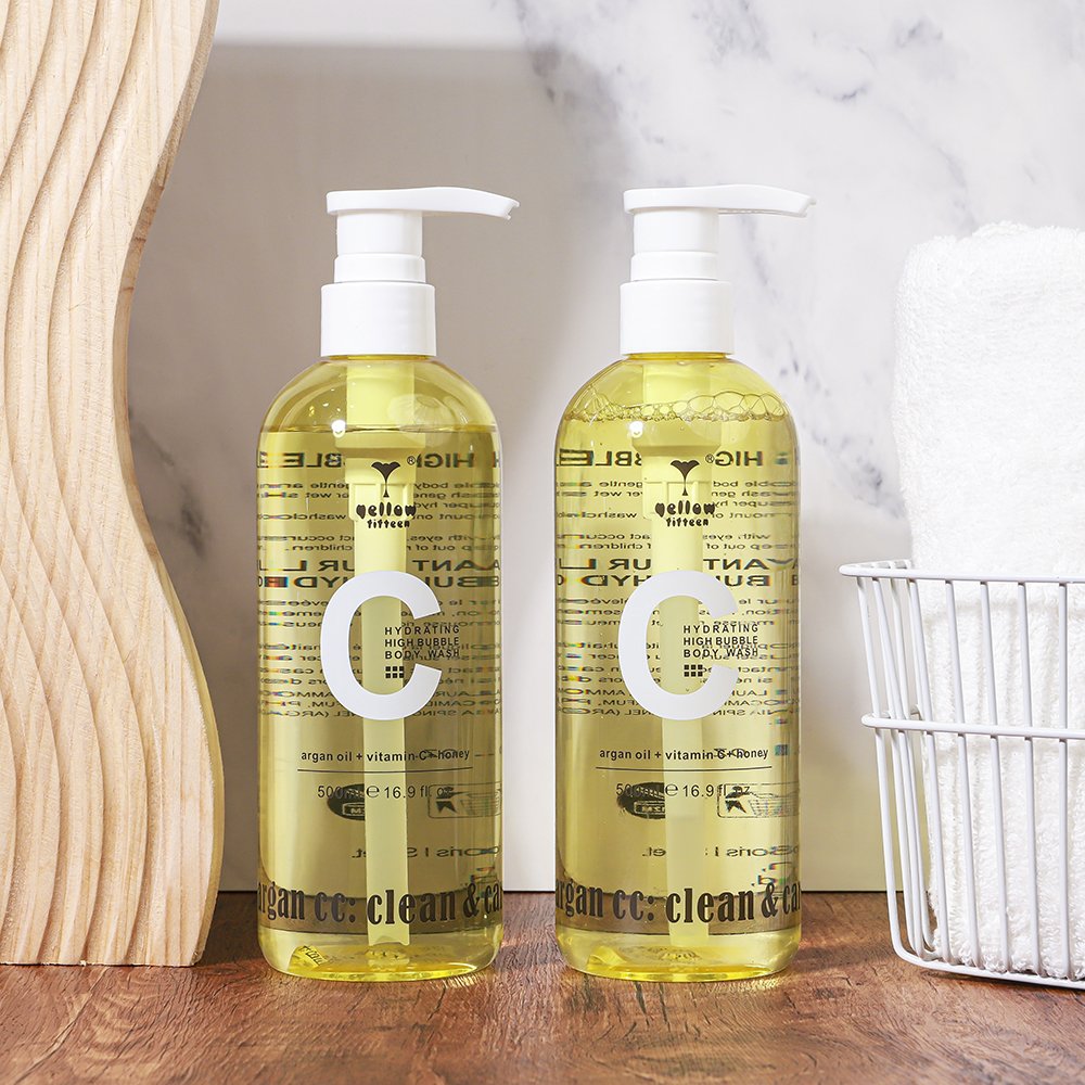 Body Wash for Men and Women Non-Greasy No Artificial Fragrance Contains Honey and vitamin C Suitable for All Skin Types