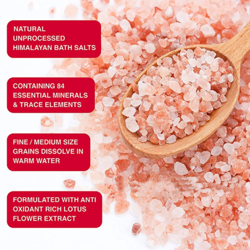 Natural himalayan salt Bath Salt Scent Body and Foot Soak Bactericidal Effect Remove Beriberi and Foot