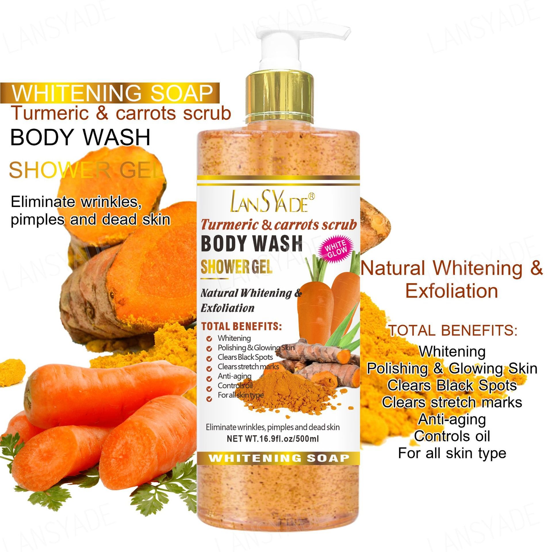 Private Label 500ml Body Shower Gel Perfume Shower Gel Strawberry Lavender Shower Gel