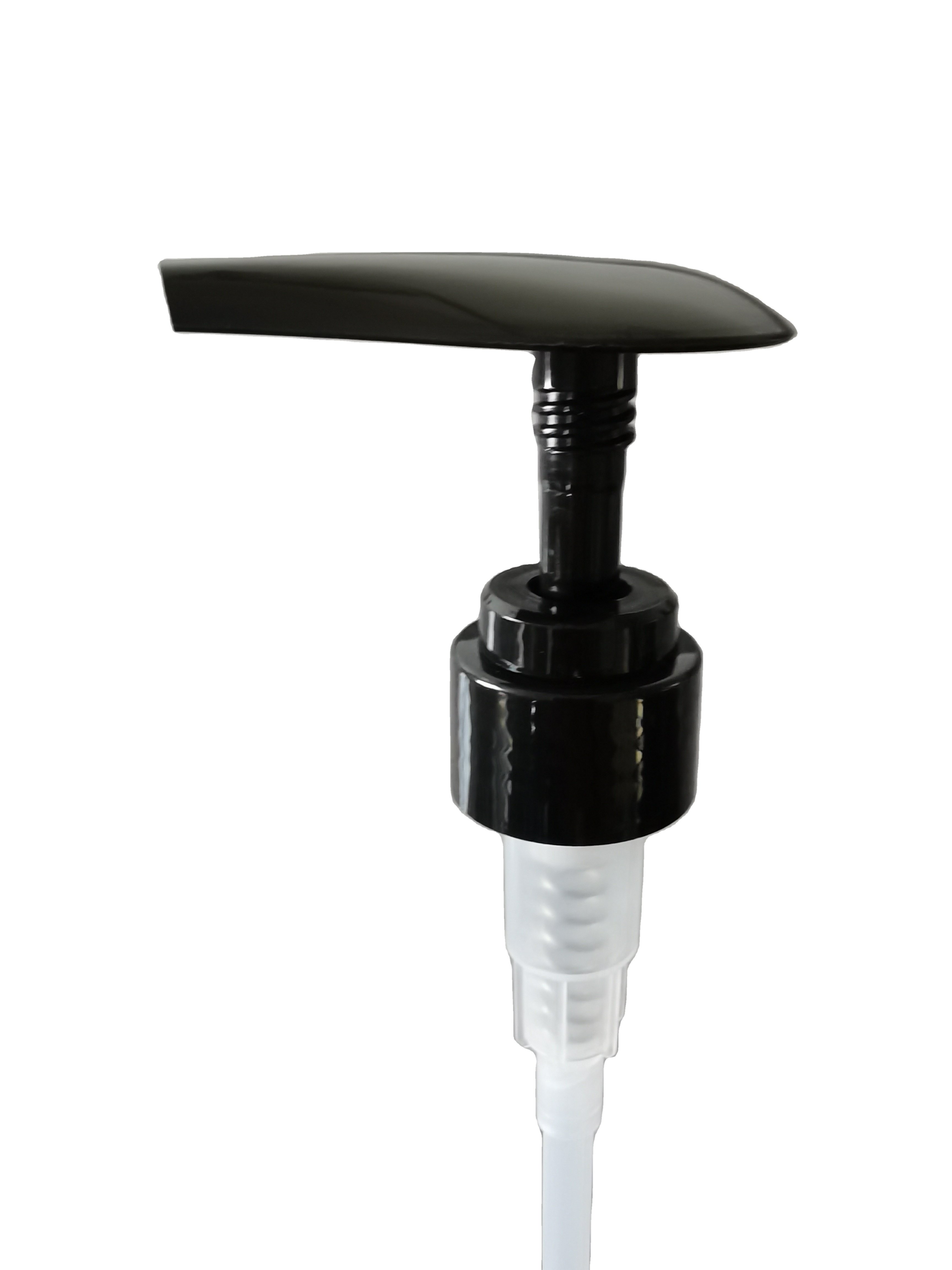 2023 new shampoo shower gel dispenser cap 4ml 4cc big actuator black lotion pump