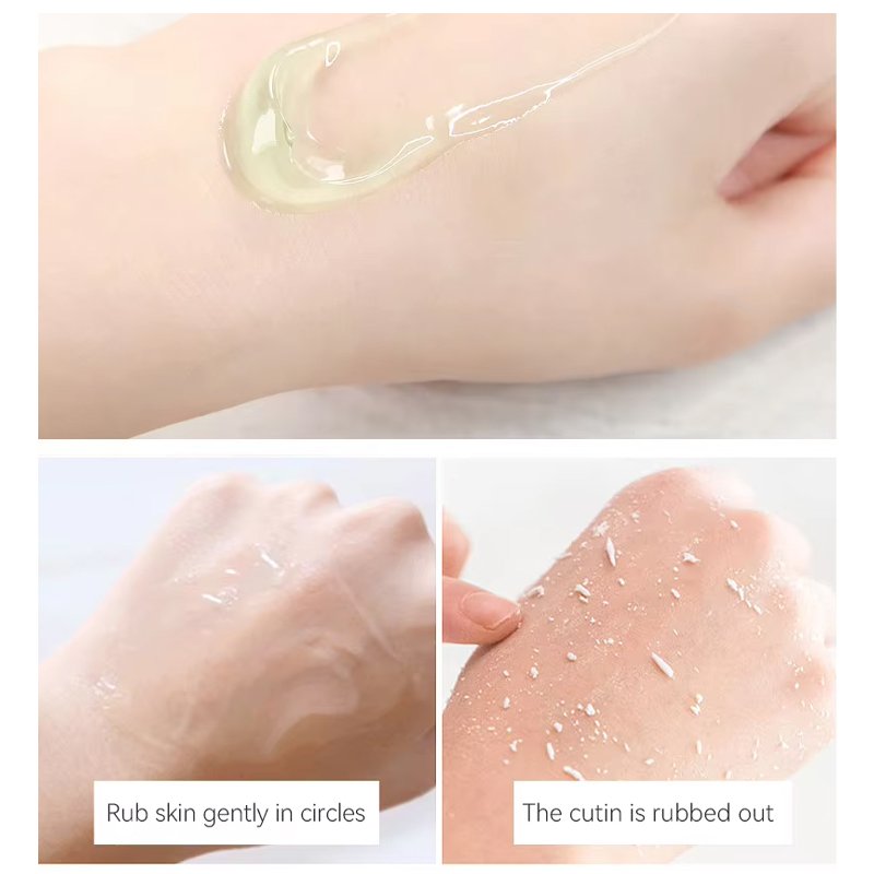 Private Label Scrub Skin Peeling Gel Moisturizing Aloe Vera Exfoliant Lightening Shower Gel Exfoliant