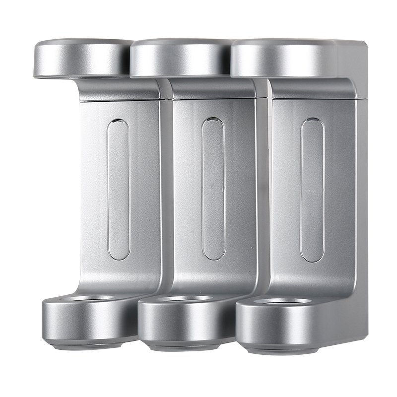 ABS Wholesale Price Restaurant Hot Sale 300ml Manual Gel Hand Sanitizer Shampoo Body Wash Silver Soap Dispenser