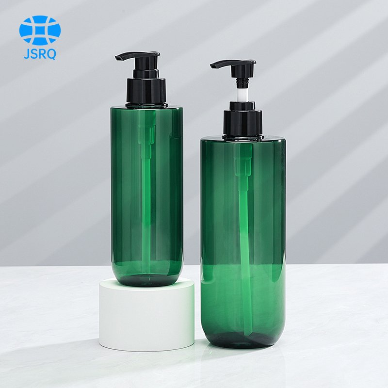 Stock 300ml translucent plastic shampoo package for home shampoo in high appearance level hand washing Liquid bottle