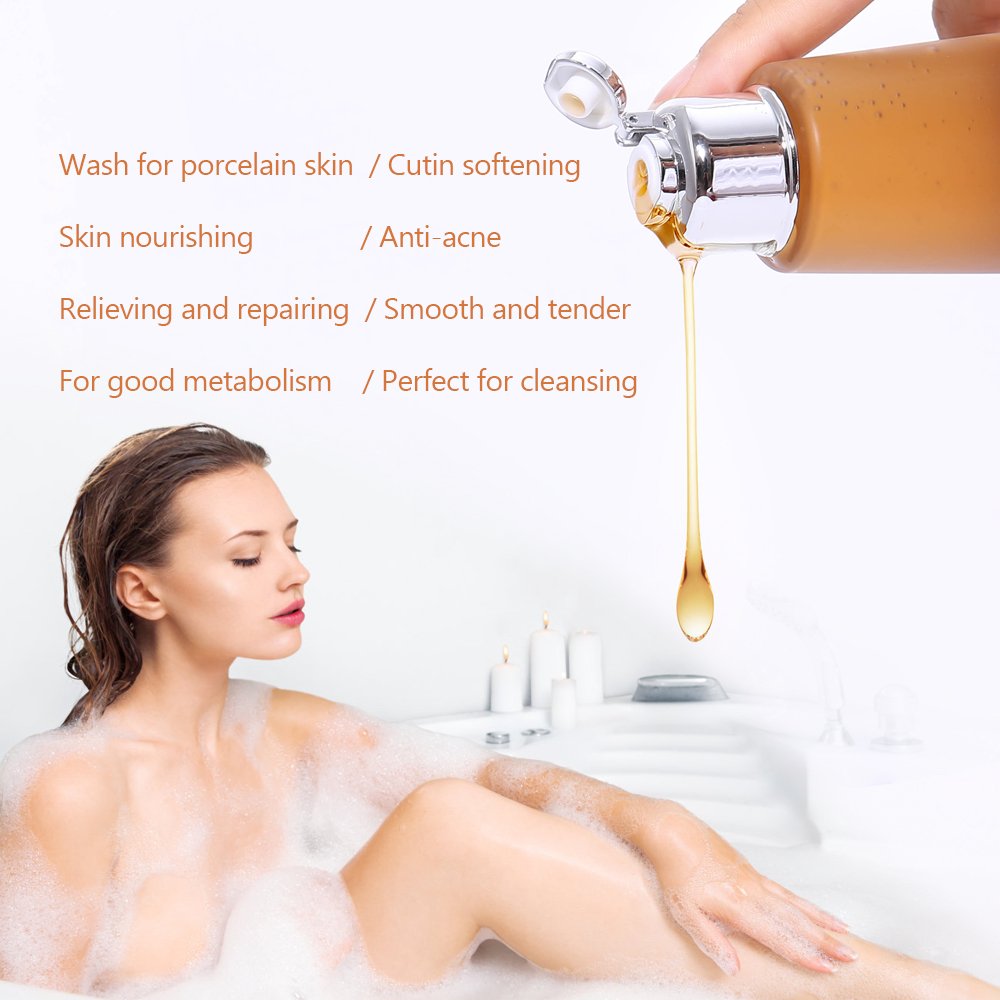 Moisturizing Body Wash for Dry Sensitive Skin Oil Control Deep Cleansing Refreshing Bath Shower Gel