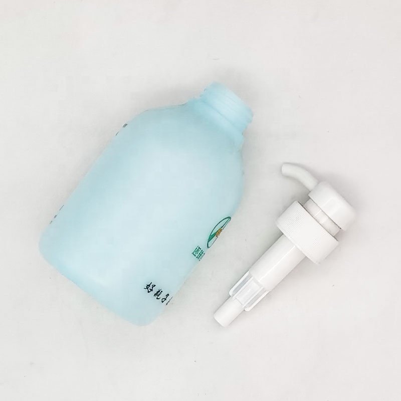 Custom 400 ml Matte Lotion Soap Gel Packaging Fat Round HDPE Soft Touch Plastic Pump Shampoo Body Wash Shower Gel Bottles
