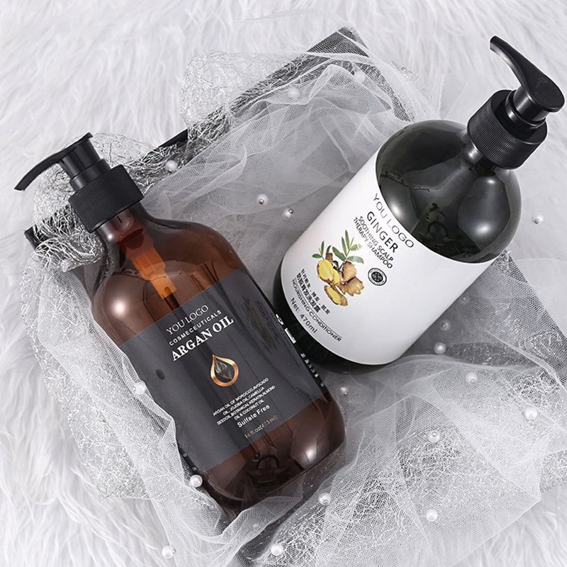 shampoo bottle amber/green/clear 300 ml 500ml empty PET plastic shower gel pump bottle