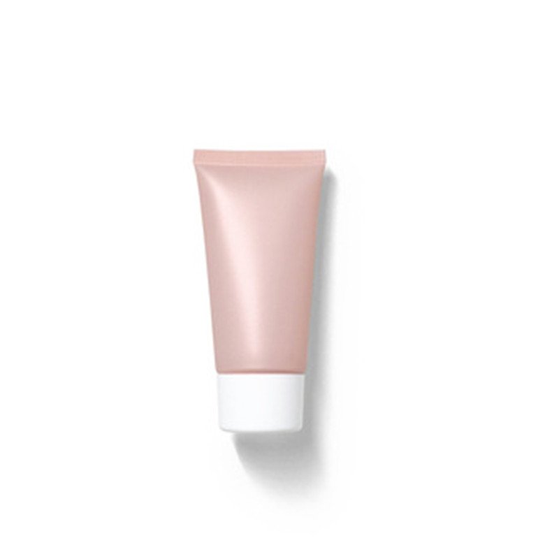 Squeeze Facial Cleanser Tube Lotion Bottle Shower Gel Packaging Empty Packaging Tube Transparent Pink Cosmetic Screen Printing
