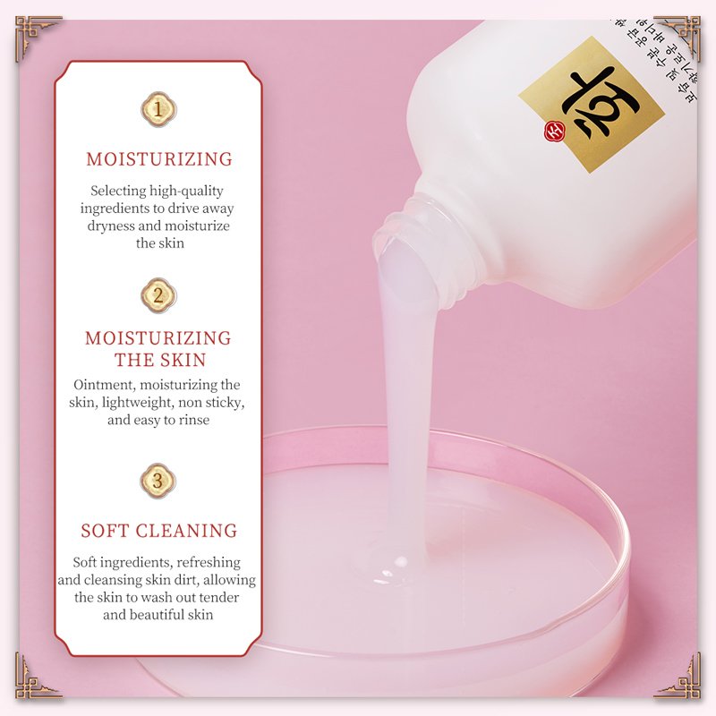 HANFEN Wholesale Manufacturer Moisturizing Body Wash Fragrance Deep Cleansing Smooth Shower Gel for Women