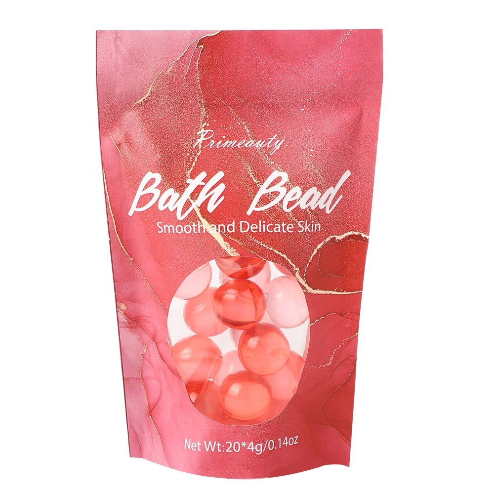 Bath Pearls Wholesale Bulk Round Heart Animal Shaped Moisturizing SPA Scented Bath Pearls Capsule Essential Oil Bath Beads