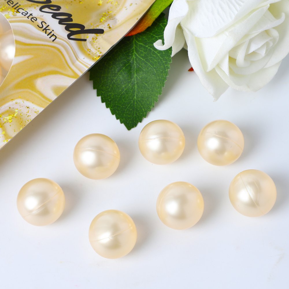 Bath Pearls Wholesale Bulk Round Heart Animal Shaped Moisturizing SPA Scented Bath Pearls Capsule Essential Oil Bath Beads