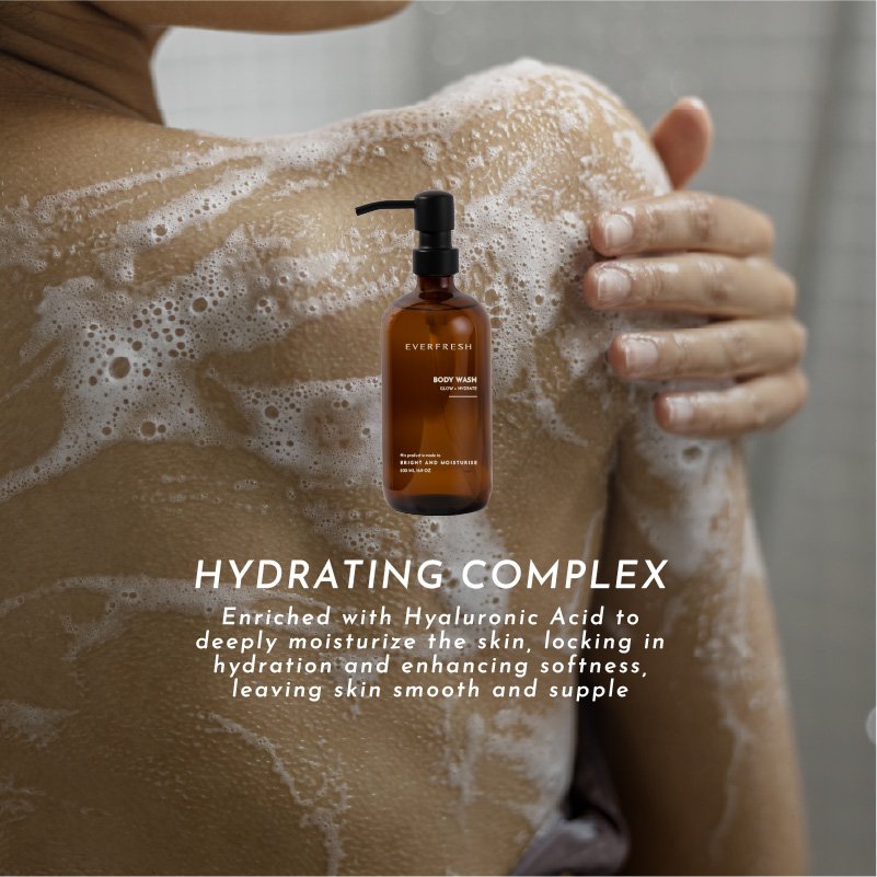 Nourishing & Refreshing Hydrating Shower Gel Moisturizing & Gentle Cleansing Formula for Healthy Skin