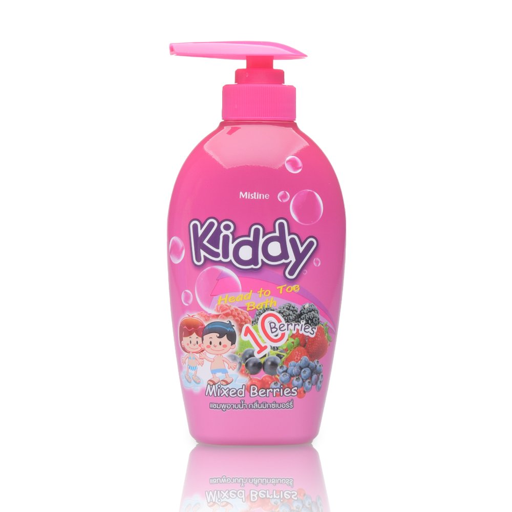 MISTINE KIDDY HEAD TO TOE BATH - MIXED BERRIES Kid Bath Head To Toe Bath Baby Products Wash Thai Kids Product Personal Care