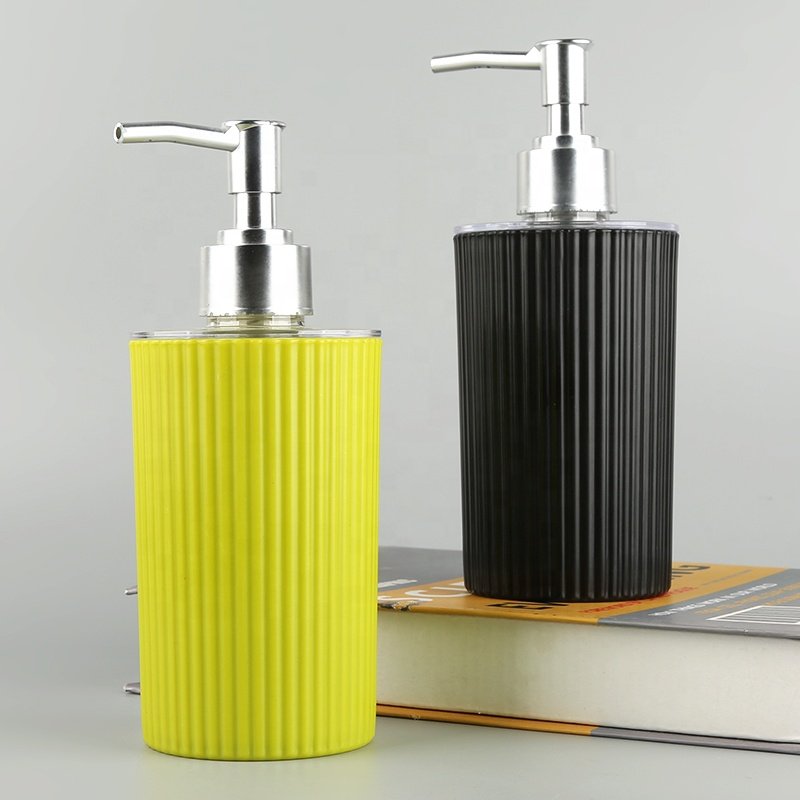Hot Selling Customized 420ML Plastic Lotion Bottle Shampoo Gel Soap Dispenser