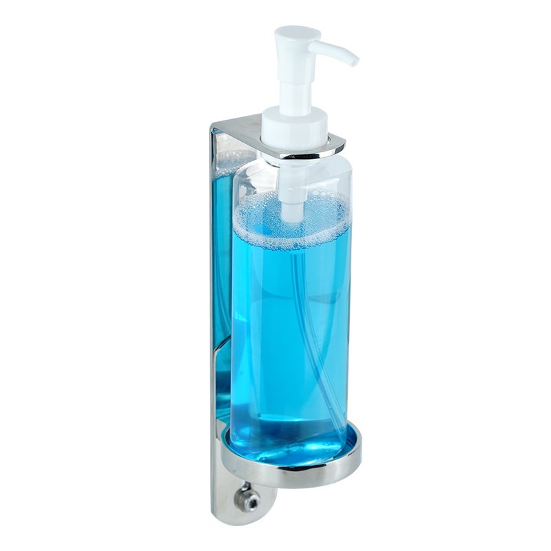 Hot Selling hotel Triple stainless steel shower soap dispenser holder wall mount shampoo dispenser Shower Gel Brackets