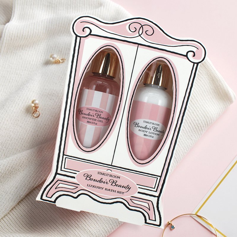 OEM Luxury New Design Wholesale Private Label Natural Organic Spa Shower Gel Lotion Gift Set