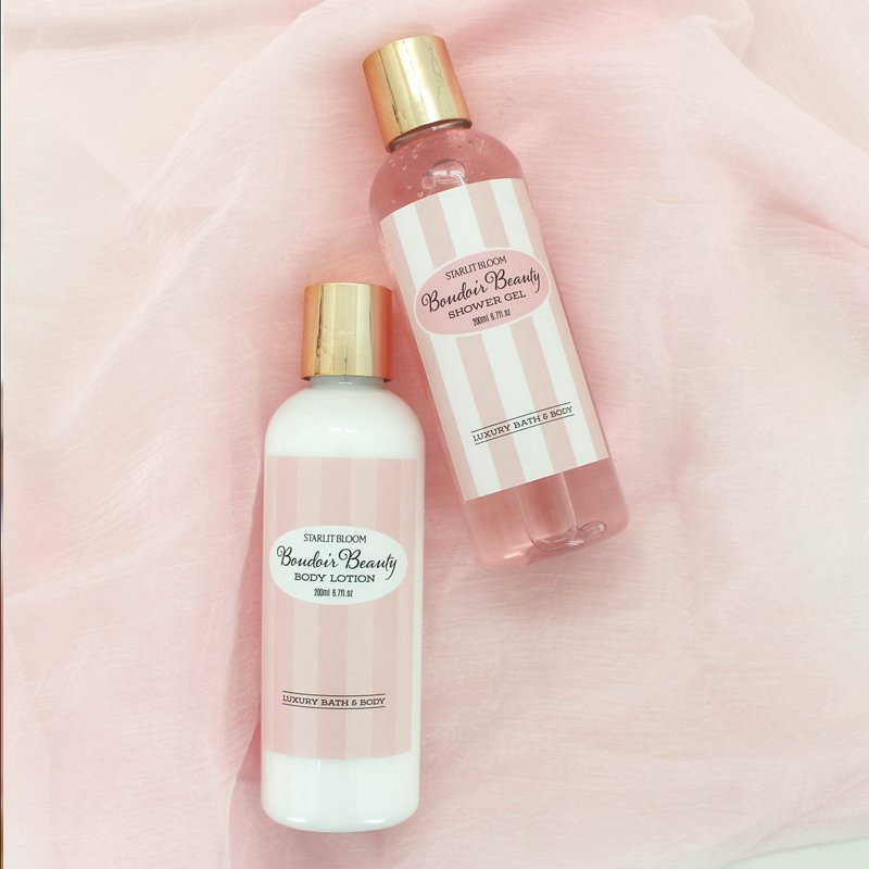 OEM Luxury New Design Wholesale Private Label Natural Organic Spa Shower Gel Lotion Gift Set