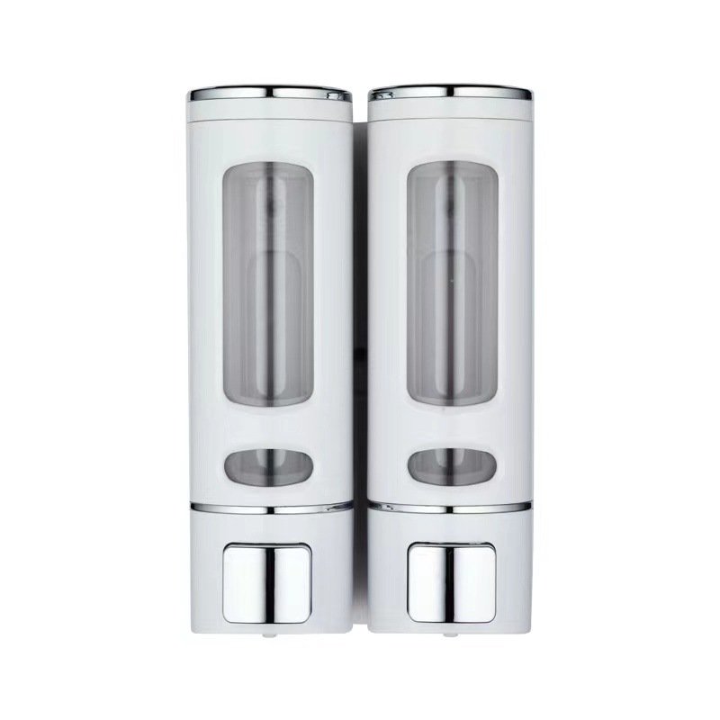 Wall-mounted soap dispenser home hotel soap box punch-free manual press shower gel box dove soap dispenser