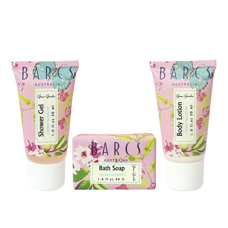 ODM OEM Private Logo Natural Romantic Elegance Woman Cherry Blossom Bath Gift Set