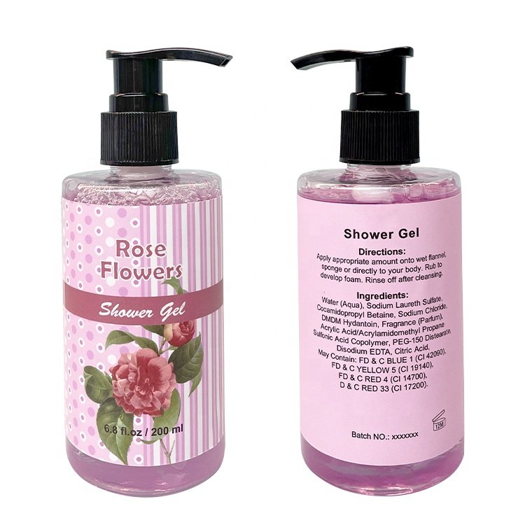 OEM Wholesale Private Label Natural Organic Spa Bath Body Wash Shower Gel Gift Set