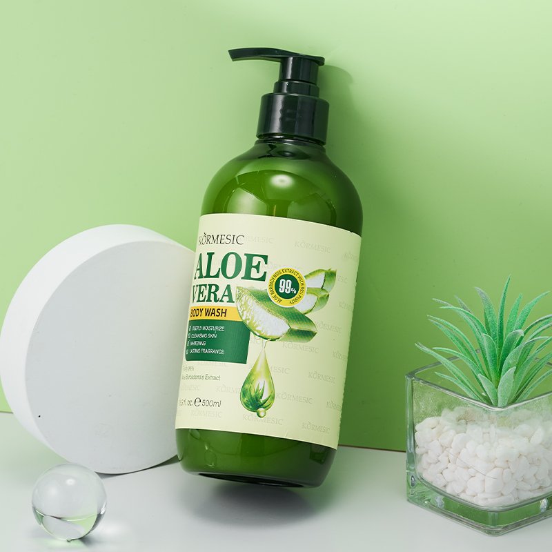 KORMESIC Hot sales Deep Moisturizing shower gel aloe Hydrating Skin Rejuvenating Body Wash