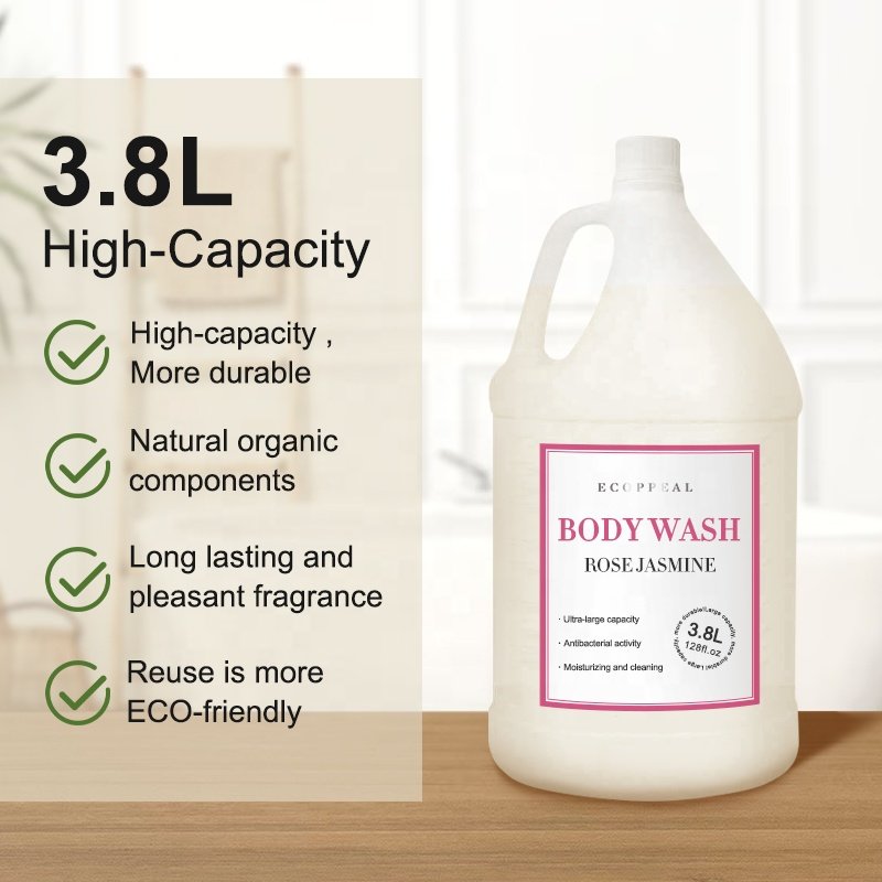 High-capacity 3.8L 5L Cosmetics Liquid Shampoo Conditioner Shower Gel Body Lotion Liquid Soap Hand Wash Gel