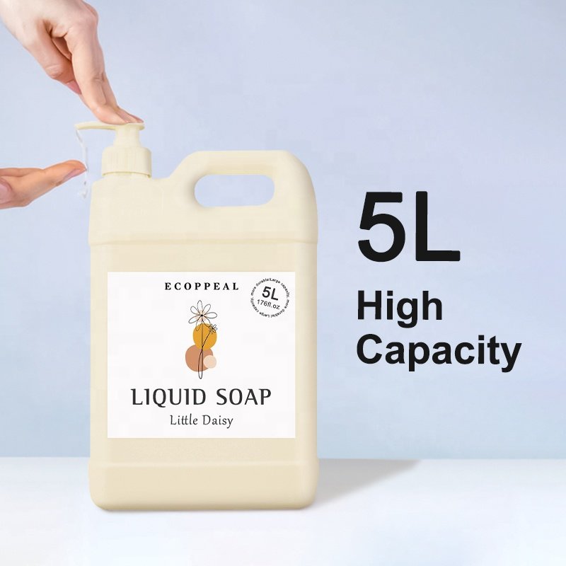 High-capacity 3.8L 5L Cosmetics Liquid Shampoo Conditioner Shower Gel Body Lotion Liquid Soap Hand Wash Gel