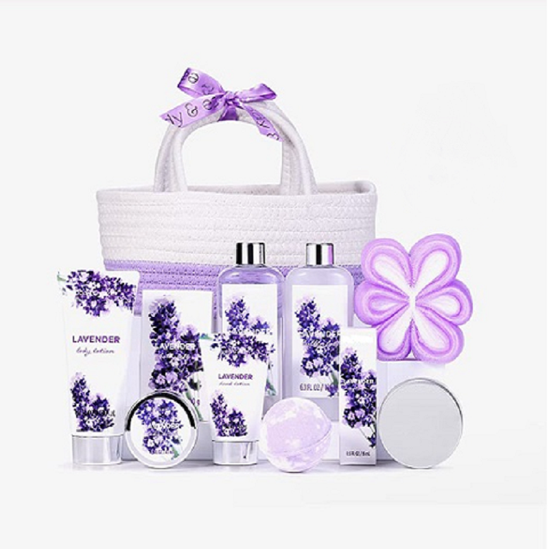 Wholesale Private Label Natural Bath and Body Set Home Spa Gift Box