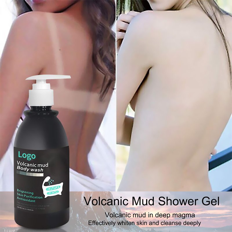 Private Label African Black Skin Easy Glow Shiny Moisturizing Body Wash Antifungal Bleaching Liquid Shower Gel