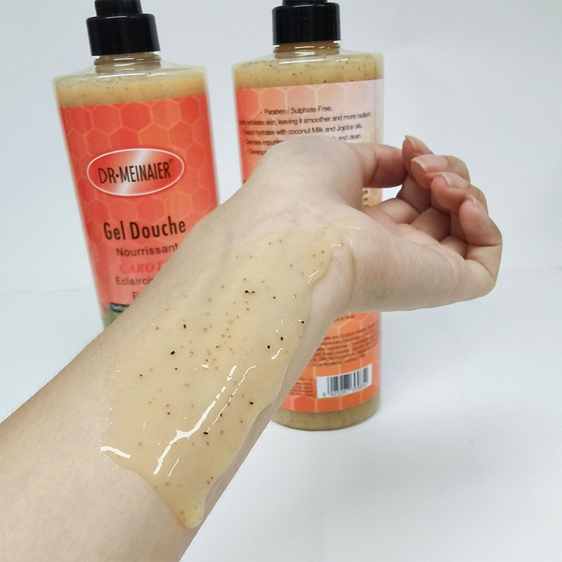 1000ml High Quality Carrot Body Wash Shower Gel Manufacturer Lightening Whitening Shower Gel Wholesale